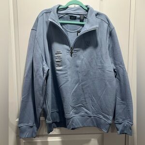 NWT Izod XXL Quarter-Zip Pullover – Classic & Comfortable
